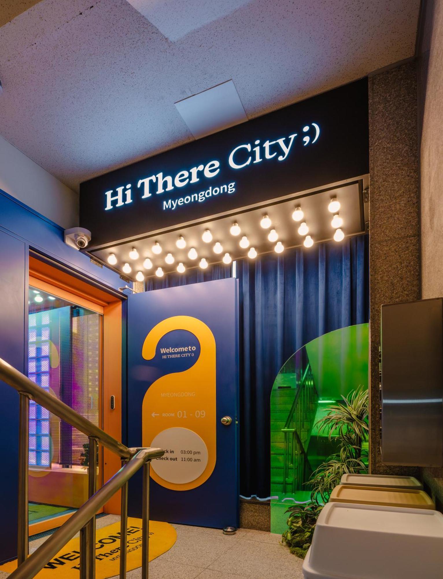 Hithere City Myeongdong โซล ภายนอก รูปภาพ
